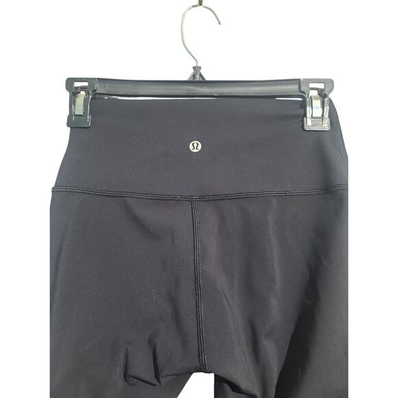 Lululemon Wunder Under High-Rise 28" Ombre Black Size 4 GUC Full-On Luxtreme - Picture 3 of 7
